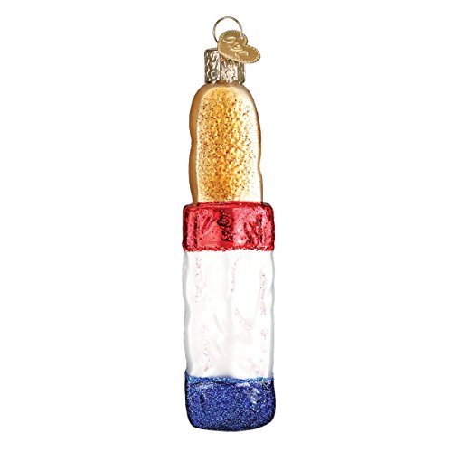 Handcrafted Glass Baguette Christmas Ornament, French Bread Tree Decoration