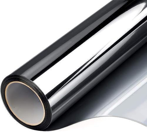 One Way Privacy Window Film | Heat Control Mirror Tint 17.5"x94.5"