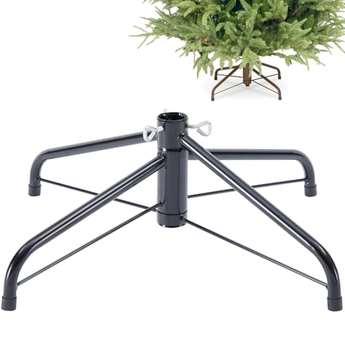 Folding Metal Christmas Tree Stand for 4 to 6 Ft Artificial Trees