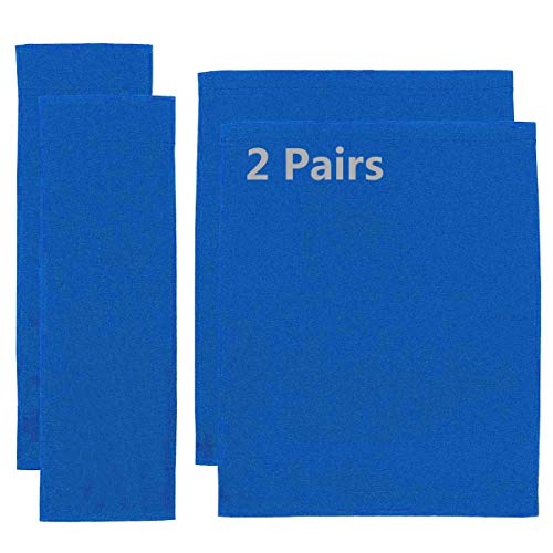 Director Chair Replacement Canvas Set - Durable Blue Fabric Covers