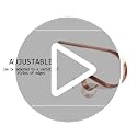6-Pack Adjustable Christmas Stocking Holders for Mantel - Zinc Alloy