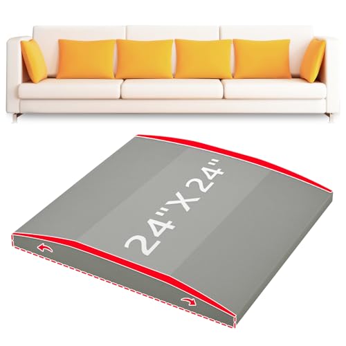 Couch Cushion Support for Sagging Seats - High Density Foam (24x24 Inch)