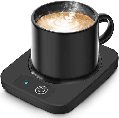 Electric Coffee Mug Warmer 131℉ with Aluminum Panel, Suitable for Most Cups