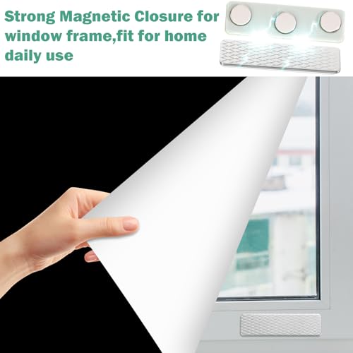 24 Pairs Waterproof Magnetic Curtain Closures for Outdoor Patio Curtains