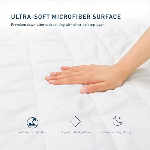 Heated Mattress Pad California King with Dual Control & 12 Heat Settings