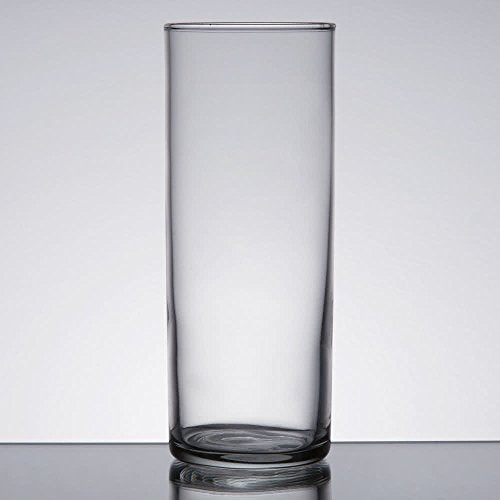 Set of 6 12oz Cocktail Glasses with Signature Cocktail Picks | Modern, Durable Barware