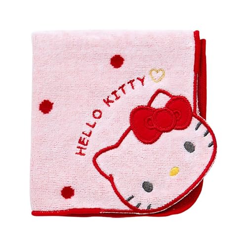 Hello Kitty Petite Towel - Sanrio Cotton Hand Towel with Kitty Design