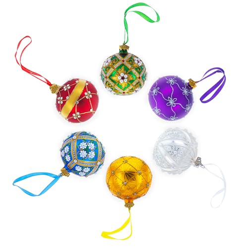 Venice Gondola Christmas Ornament - Hand-Painted Italian Glass Decor