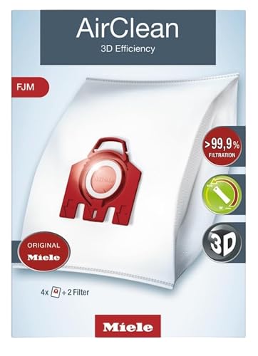 Miele FJM HyClean Air Vacuum Cleaner Bags XL Pack