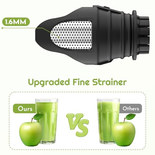 Juicer Attachment for Stand Mixers - Cold Press Fruit & Vegetable Extractor
