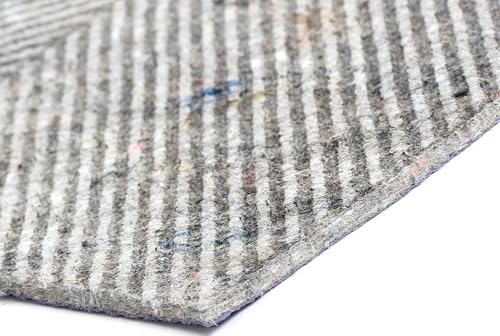 2' x 8' Non-Slip Rug Pad, Felt and Natural Rubber for Hard Floors