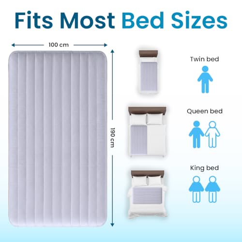Cooling Mattress Pad for Hot Sleepers - Twin Bed Cooling System