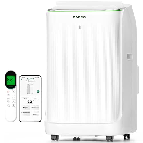 Dual Hose Portable Air Conditioner 16000 BTU Smart Inverter AC Unit