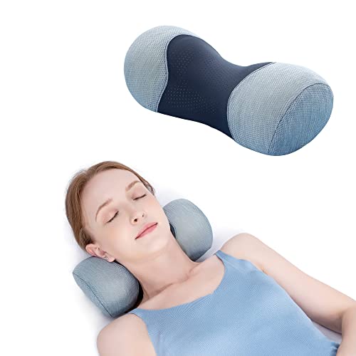 Small Neck Roll Pillow for Pain Relief | Travel Cervical Support
