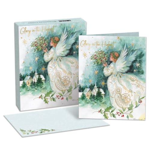 Lang Angel of Christmas Boxed Holiday Cards by Susan Winget - 18 Pack