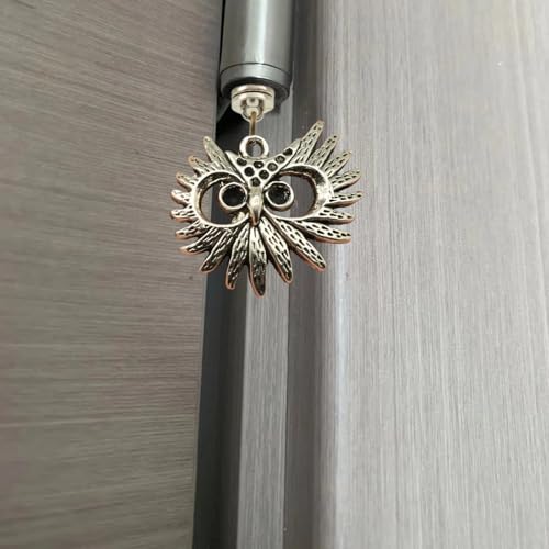 Decorative Owl Magnetic Hinge Head Home Decor - Unique Door & Shelf Toppers