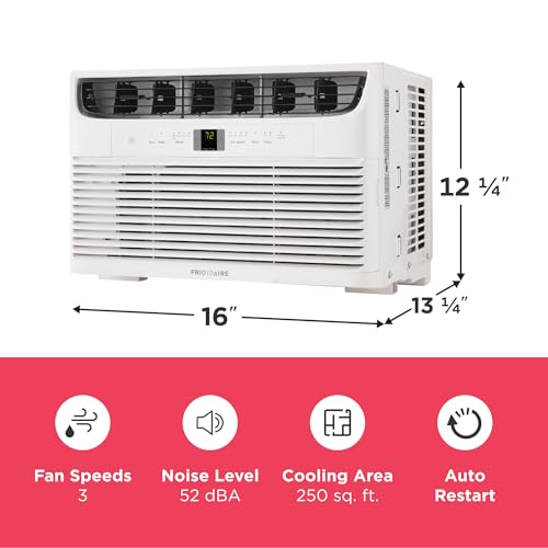 Frigidaire 6,000 BTU Window Air Conditioner with Remote Control