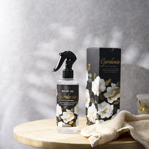 Gardenia Linen and Room Air Freshener Spray - 8.5 FL OZ Natural Mist