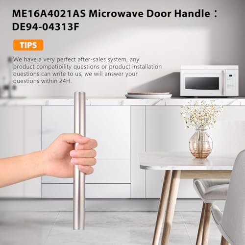 Microwave Door Handle Replacement for ME16A4021AS, DE94-04313F Assembly
