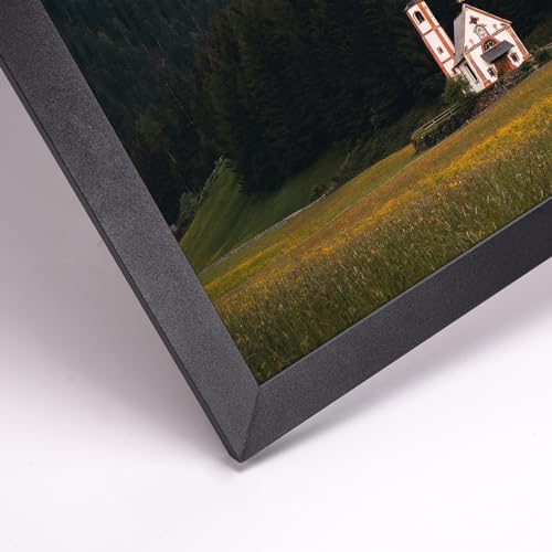 Giftgarden 20x24 Black Textured Metal Frame Poster - 24x20 Wall Display, Single