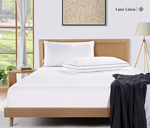Standard Size Bed Pillows Set of 2 - Soft & Cooling Comfort