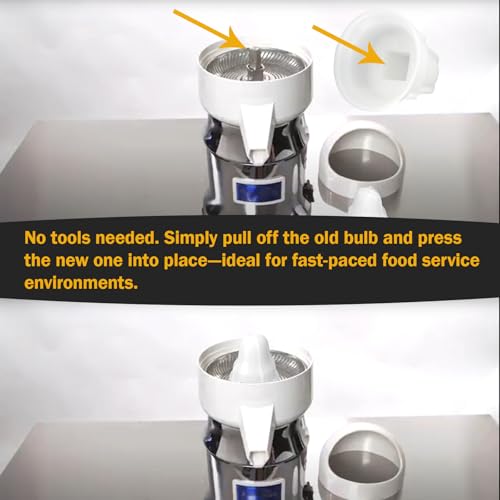 Citrus Juicer Reamer Bulb for Commercial Juicers, Lemon and Lime Extractor