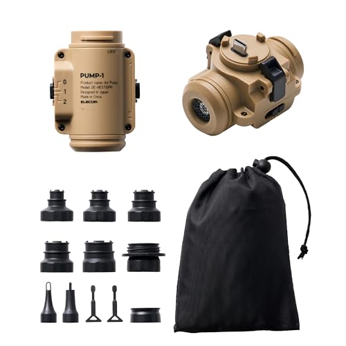 NESTOUT Pump-1 Air Pump for Camping - Quiet Dual-Speed Inflator