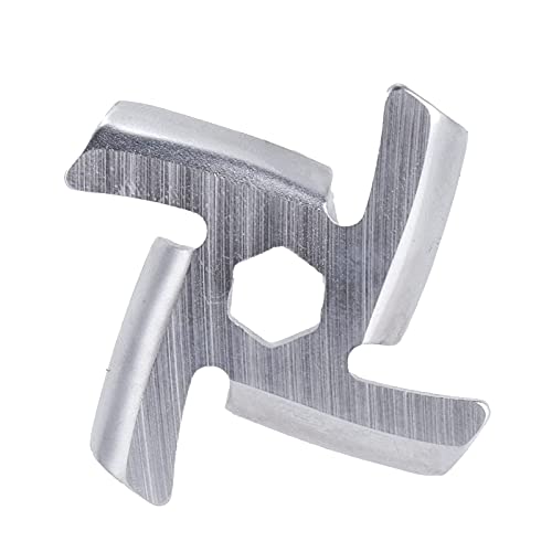 Size 5 Stainless Steel Meat Grinder Blade Replacement for Kitchen Mixers