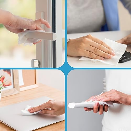 White Multifold Paper Towels - 100% Recycled Fiber (500 Total Sheets)