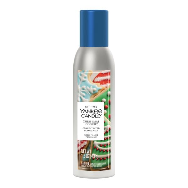 Yankee Candle Concentrated Room Spray 1.5 oz (Pack of 3) Christmas Cookie – Instant Home Fragrance
