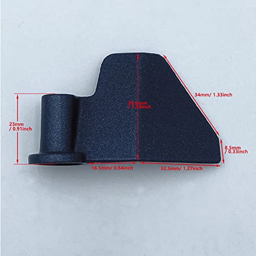 2 Pcs Bread Maker Kneading Paddle, Non-stick D-Port Replacement Blade