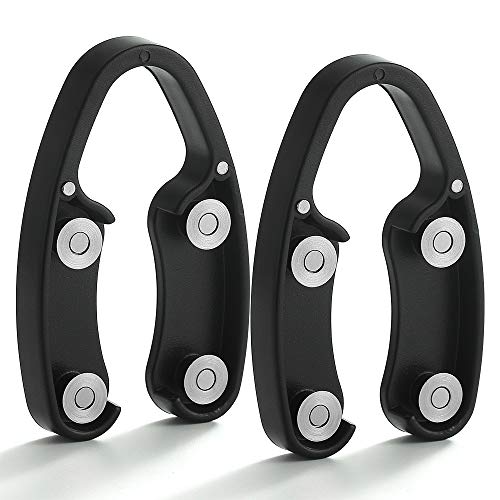 2 Pack Wine Foil Cutter Set - Black Bottle Opener Accessories for Wine Lovers