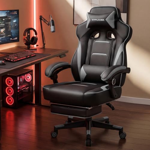 Heavy Duty Ergonomic Gaming Chair, 350lb Capacity High Back Office Chair