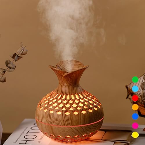 Mini USB Flower Humidifier 300ml Desktop Desk Air Humidifier