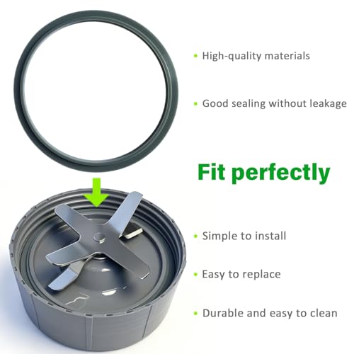 Replacement Silicone Blender Gasket Seal Rings for 600W & 900W Series (3 Pack)