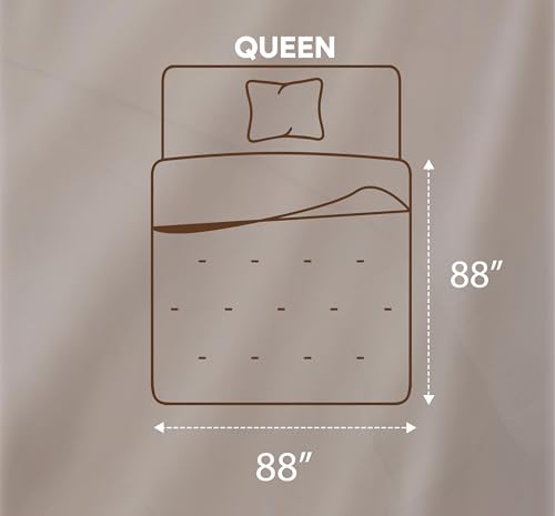 Utopia Bedding Queen Duvet Insert - All Season Down Alternative Comforter