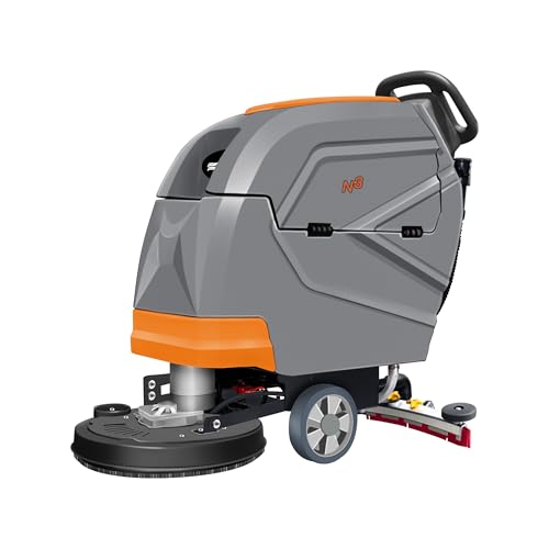20-Inch Walk-Behind Floor Scrubber with 13-Gallon Tank