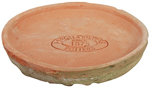 Small Aged Terracotta Saucer for AT03 Flower Pot - Handmade Garden Tray