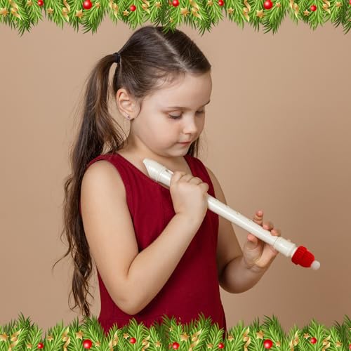 Mini Santa Hat for Flute Christmas Decor - Cute 24 Pack