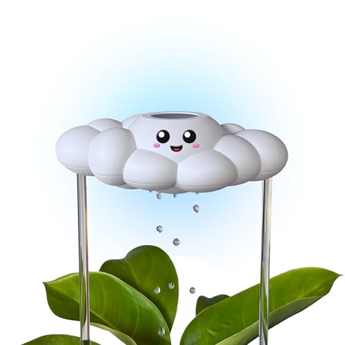 Dripping Rain Cloud Plant Waterer - Decorative Slow Drip Houseplant Accessory