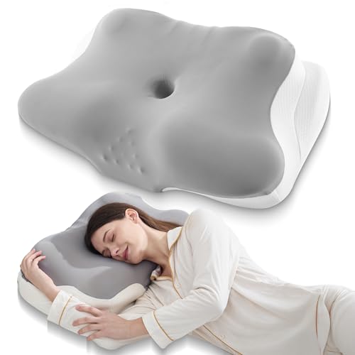 Sleep Apnea Relief Pillow - Ergonomic Memory Foam Neck Support