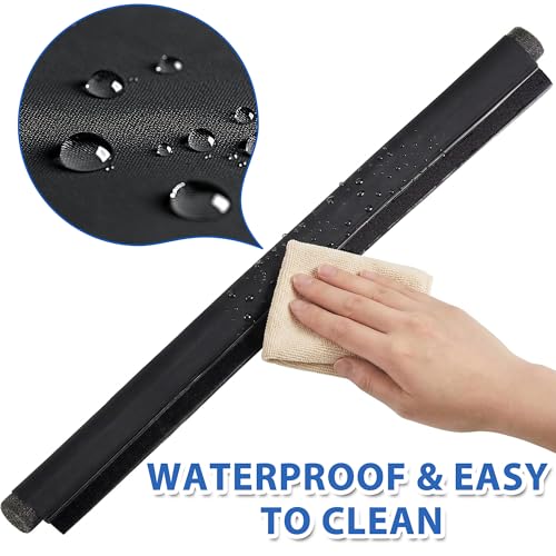 Under Door Draft Stopper 36 Inch - Adjustable Waterproof Door Seal Strip
