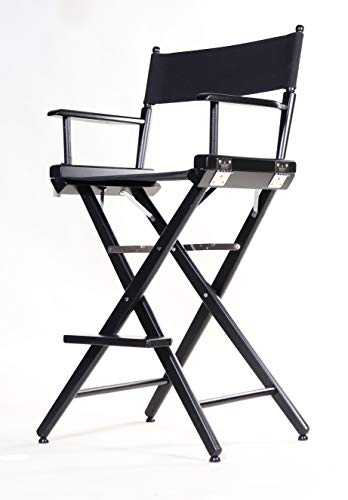 30-Inch Professional Director's Chair, Foldable Bar-Height Chair