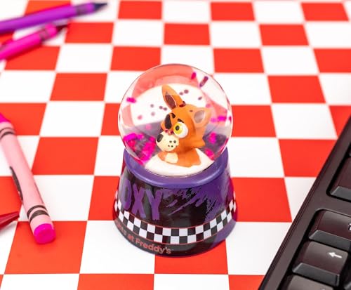 Foxy the Pirate Mini Light-Up Snow Globe - 3-Inch Collectible Figure