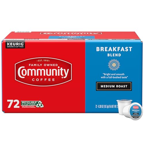 Breakfast Blend Medium Roast Single-Serve Coffee Pods - 72 Count