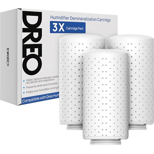 Humidifier Scale-Inhibitor Filter Cartridges 3-Pack Hard Water Remover
