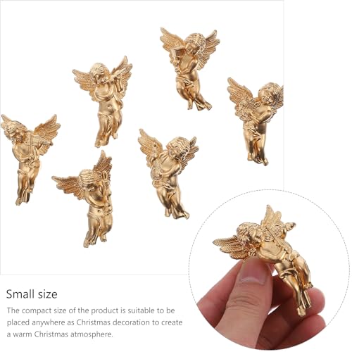 30Pcs Christmas Angel Ornaments Mini Cherub Tree Decorations Holiday Figurines