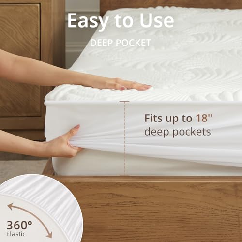 Heated Mattress Pad King Size with 9 Heat Settings and Auto Off