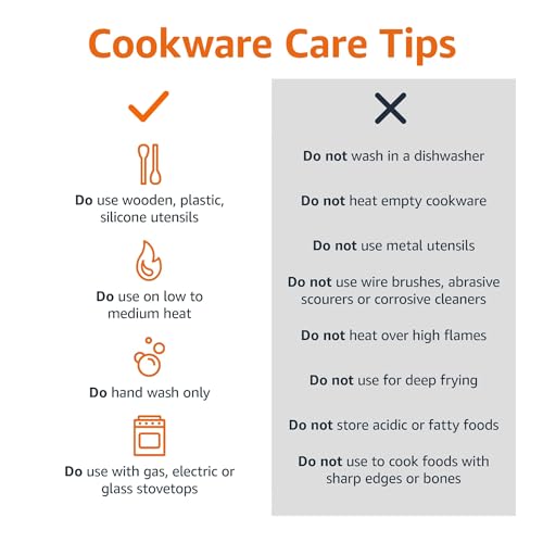 Ceramic Non-Stick 8-Piece Cookware Set - Pots and Pans with Lids, Black