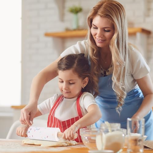 7-Piece Wooden Kids Kitchen Knife and Toddler Cooking Tool Set